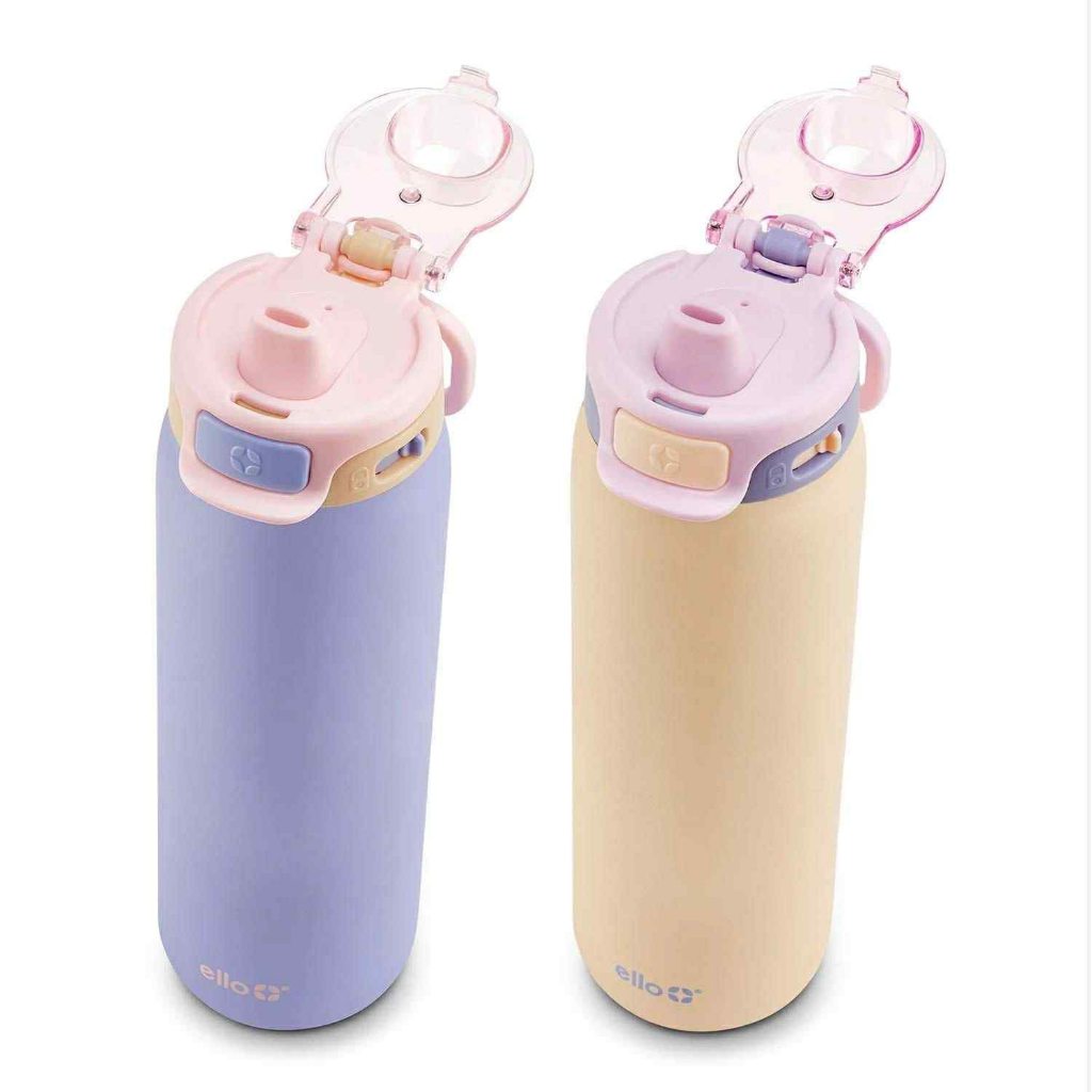 Bình giữ nhiệt Ello Flip To Fill, Pop To Drink 20oz 651ml