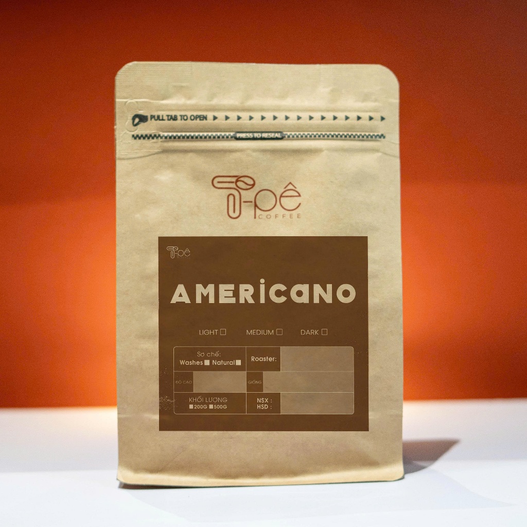 Cà Phê Americano - Arabica - T Pê Coffee