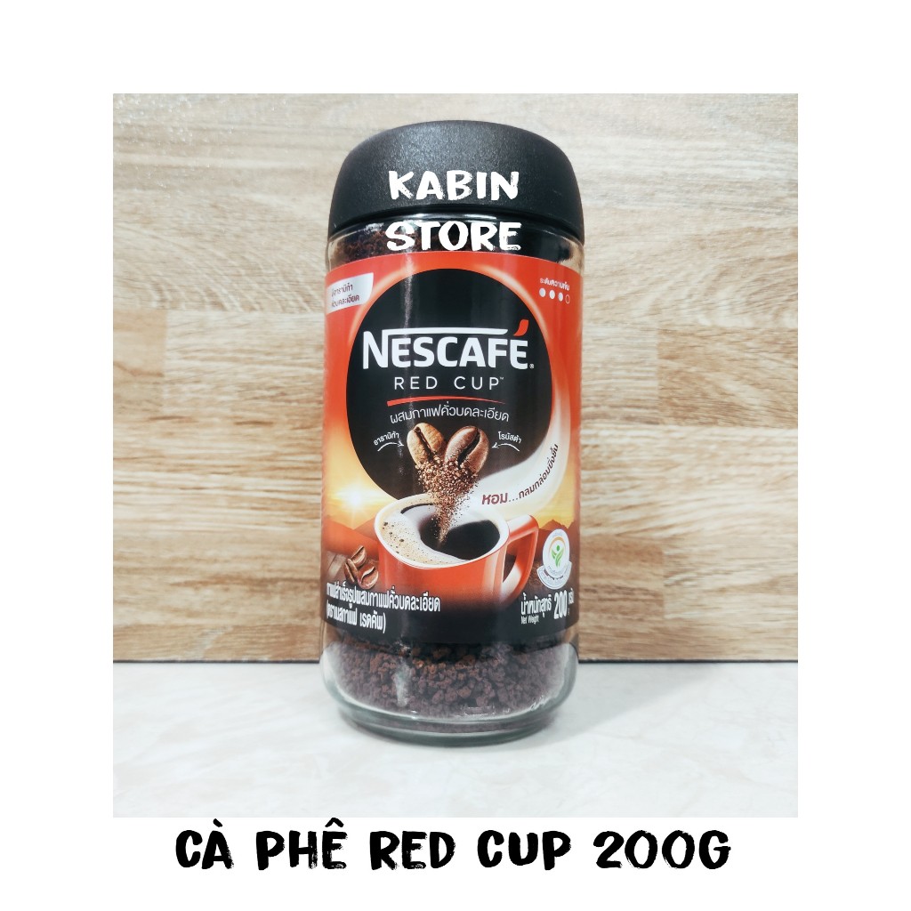 Cà phê nguyên chất Red Cup Nescafé 200 g