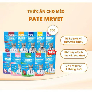 70gr - Pate Mr.Vet bổ sung dinh dưỡng cho mèo
