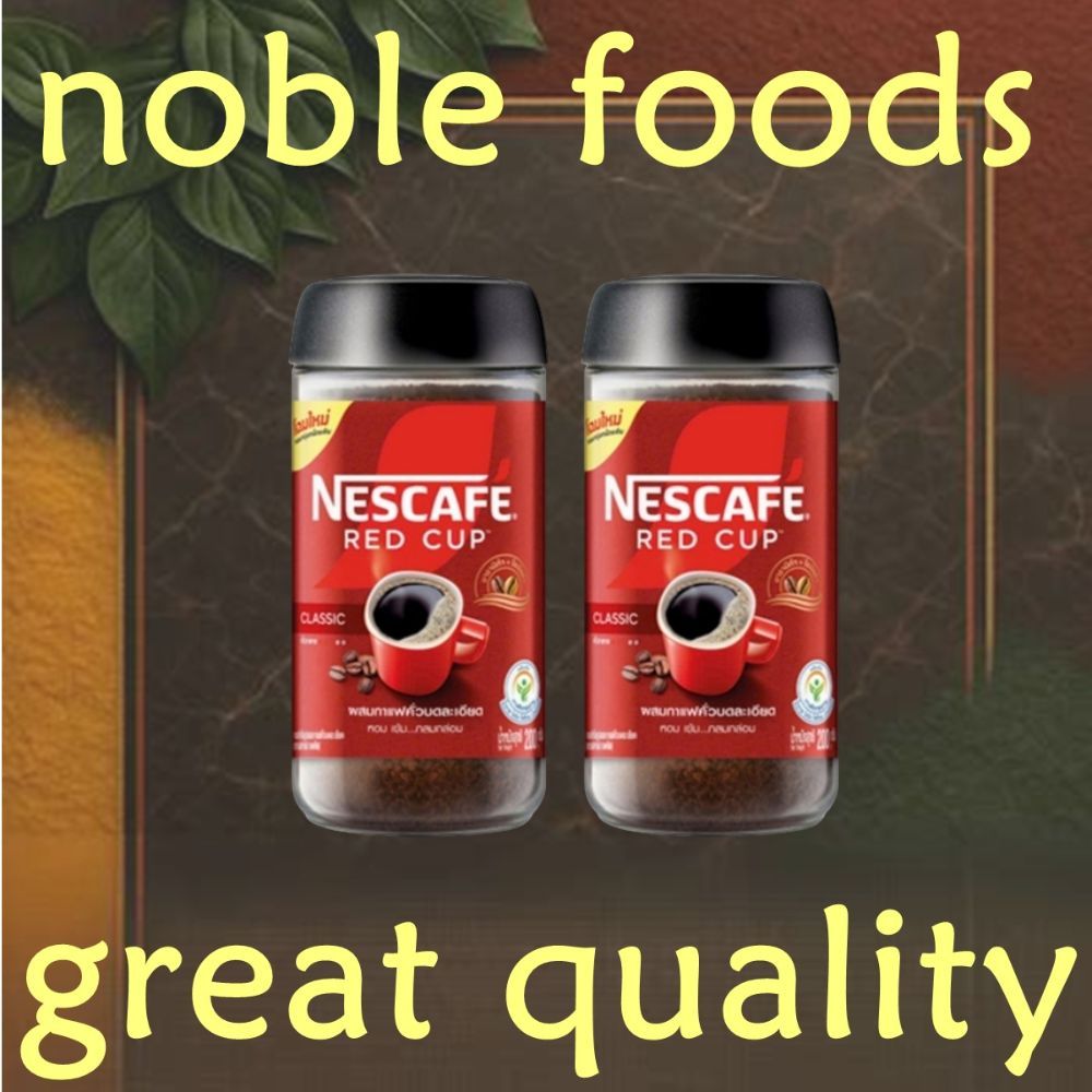 Combo 2 Nescafe Red Cup 200g, Cà Phê Hòa Tan Pha Ly Thơm Ngon