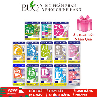  Viên Uống DHC Bổ Sung Vitamin Nhật Bản 30 ngày Vitamin C,B,E,Biotin Rau Củ Kẽm  30v gói 60v gói,120v gói,180v gói  