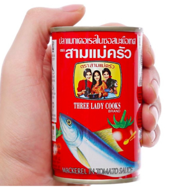 Cá hộp 3 Cô Gái 155g ( Lốc 10 hộp )