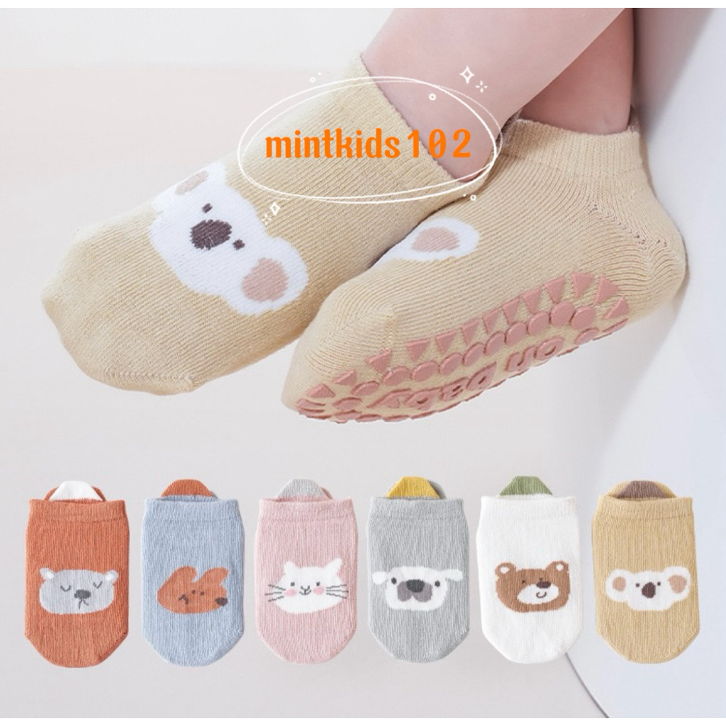 Tất chống trượt cổ ngắn cho bé 0 đến 5 tuổi TH-02