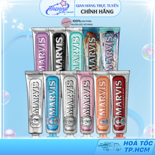  Kem Đánh Răng Cao Cấp Marvis Loại Bỏ Mảng Bám Vết Ố Vàng Làm Trắng Răng  Aniseed Mint Tootthpaste 85ml 