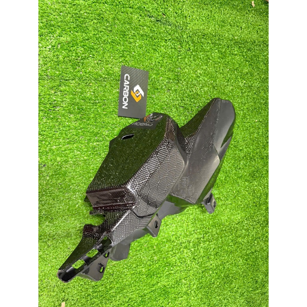 Dè con chắn bùn bánh sau ab 125 160 4 val van 2022 2023 2024 ốp carbon fiber