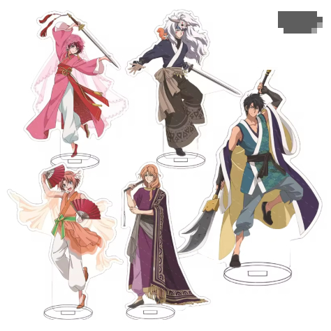 Mô hình acrylic lớn Dawn Princess / Una – thiết kế nhân vật Una Sun White, phụ kiện trang trí acryli