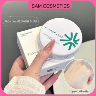   FLOWER LURE  Phấn Phủ Flower Lure Kiểm Soát Dầu Lâu Trôi Chống Nước Làm Sáng Và Đều Màu Da 7.2g 