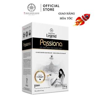  Trung Nguyên Legend - Cà phê sữa hoà tan Passiona 4in1   bổ sung Collagen  - Hộp 14 gói x 16gr 