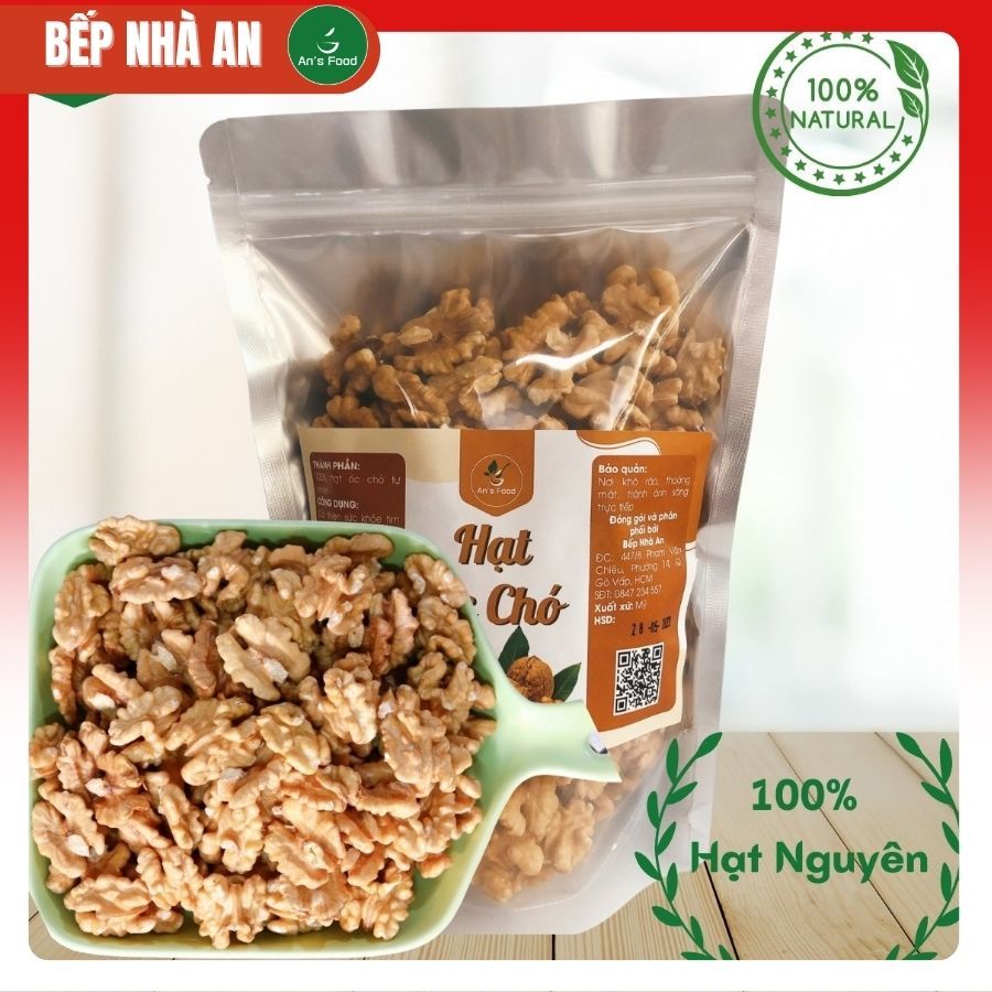 Nhân óc chó Mỹ gói 500gr