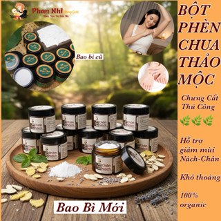  Bột Phèn Chua Thảo Mộc Chưng Cất • Hỗ trợ giảm mùi nách ,chân •Mamy Gold • Shop Mẹ Gold 