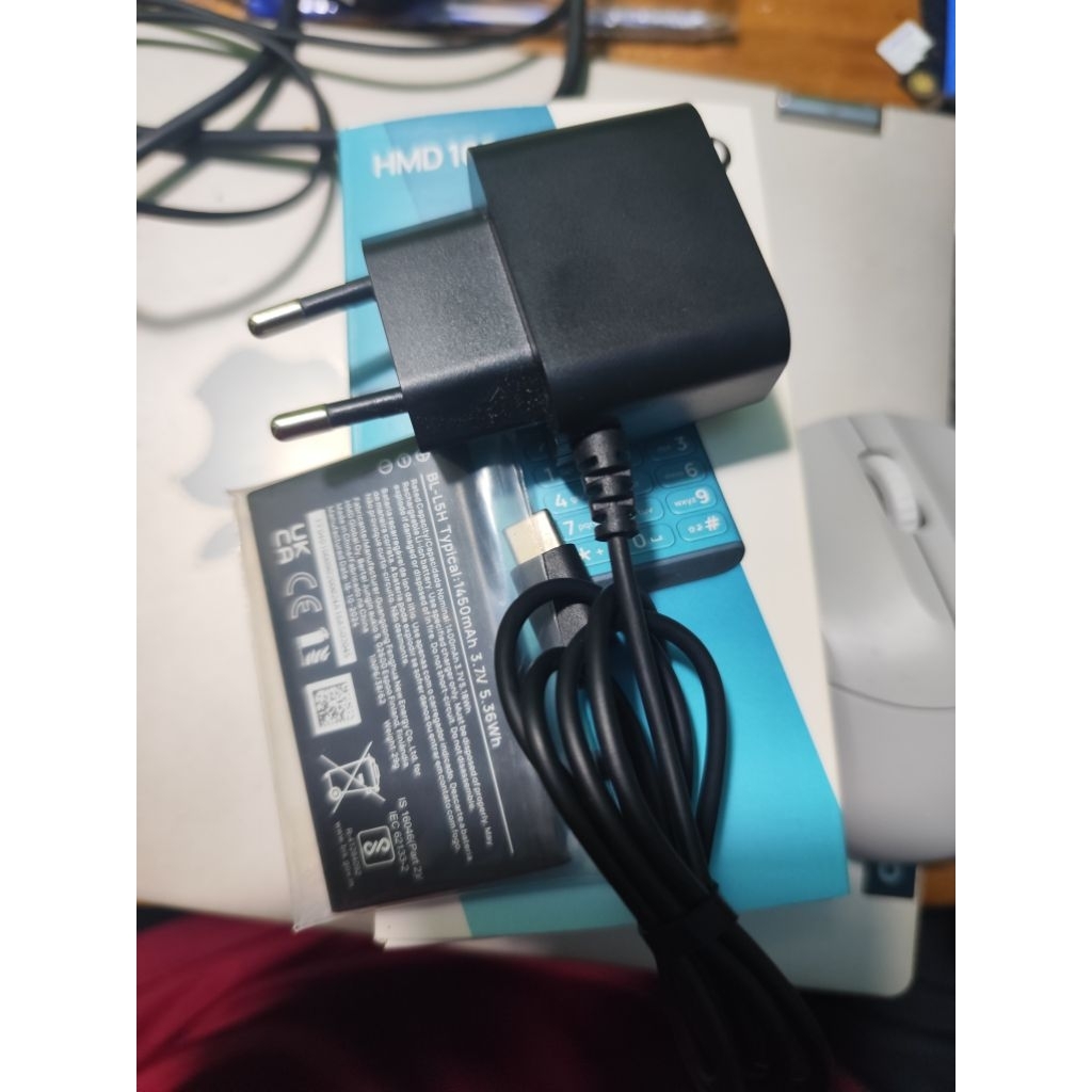 combo pin sạc bóc máy hmd 105 4G