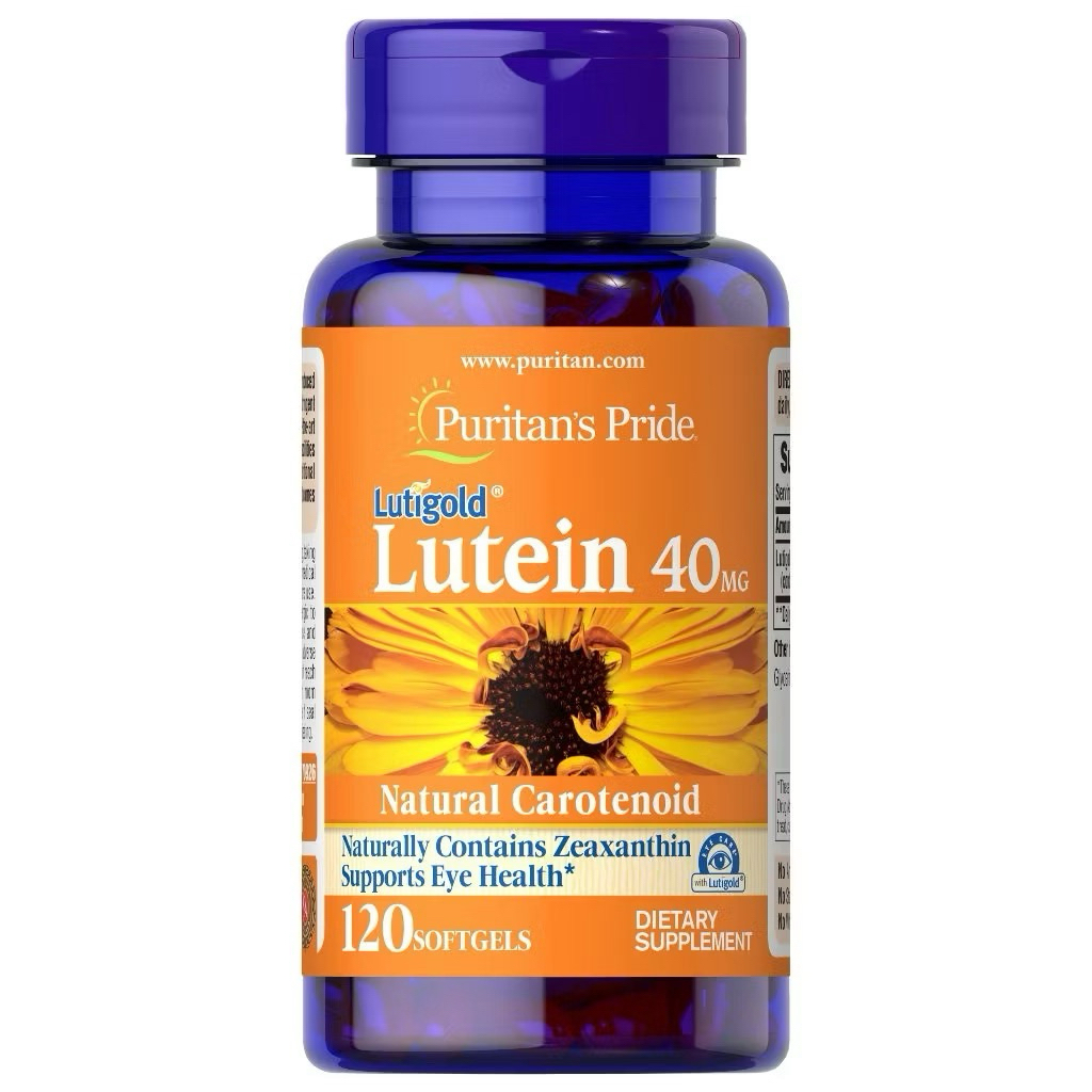 Viên uống bổ mắt Lutein 40mg with Zeaxanthin Puritan's Pride Nội địa Mỹ