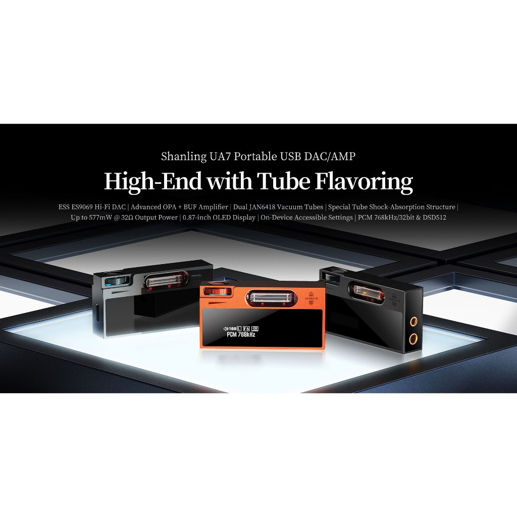 Shanling UA7, DAC/Headphone Amp, Soundcard USB