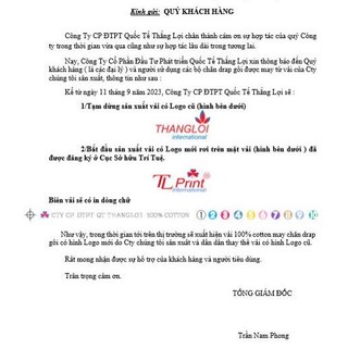 Ga gối 100% coton thương hiệu Thắng Lợi có lo go in trên vải 4 món không kèm chăn