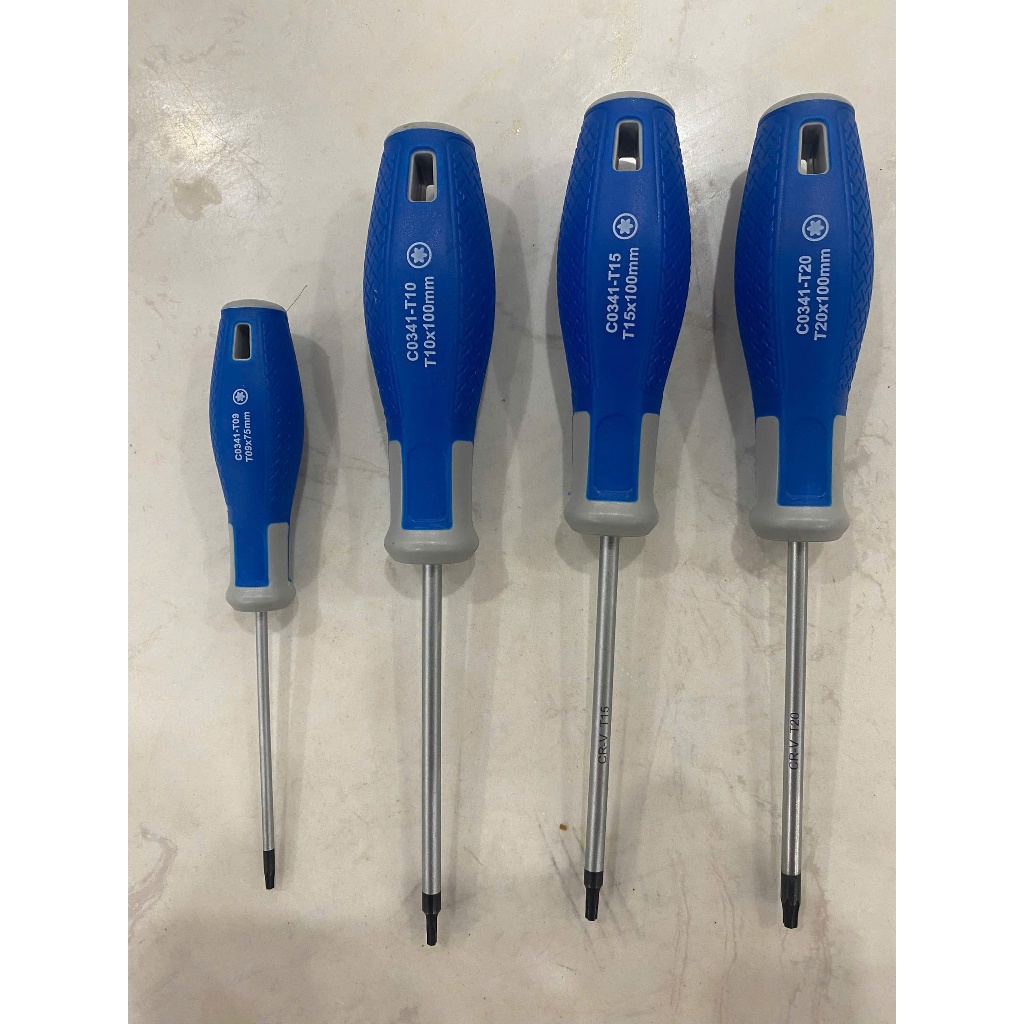 Tô vít (Tovit, tuốc nơ vít) hoa thị C0341-T8 - T9 -T10 - T15 - T20 - T25 C-MART