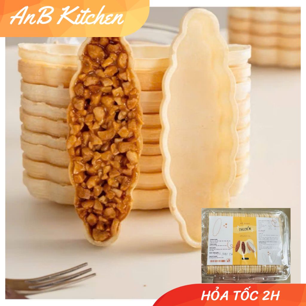 [NHẬP KHẨU CHÍNH NGẠCH - DATE MỚI] Đế bánh thuyền, Đế bánh thuyền hoa đào - Hộp 60/90 cái