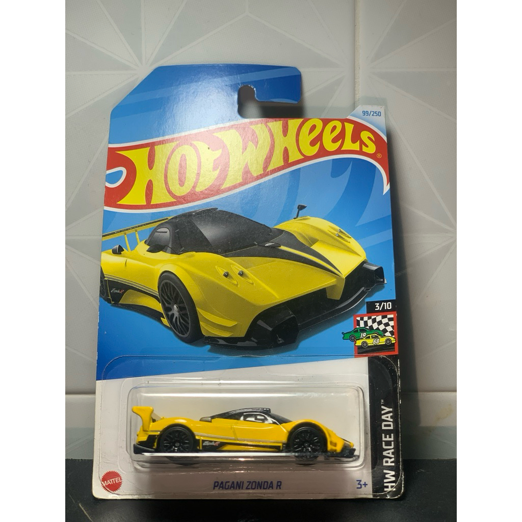 Mô hình xe HotWheels- PAGANI ZONDA R (tỉ lệ 1:64) Card Mỹ