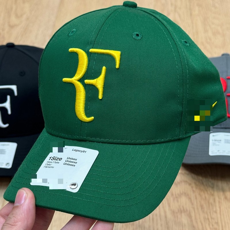 Mũ lưỡi trai Roger Federer, Nón lưỡi trai Roger Federer logo thêu (xanh lá)