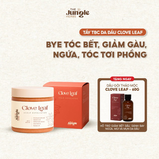  Tẩy tế bào chết da đầu giảm bết ngứa Clove Leaf 250G  Bản Mới  - The Jungle Herbs 