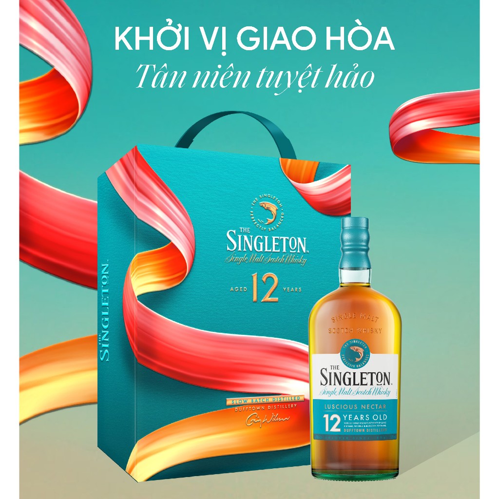 Hộp quà rượu Singleton 12 Năm Tuổi Tết 2026