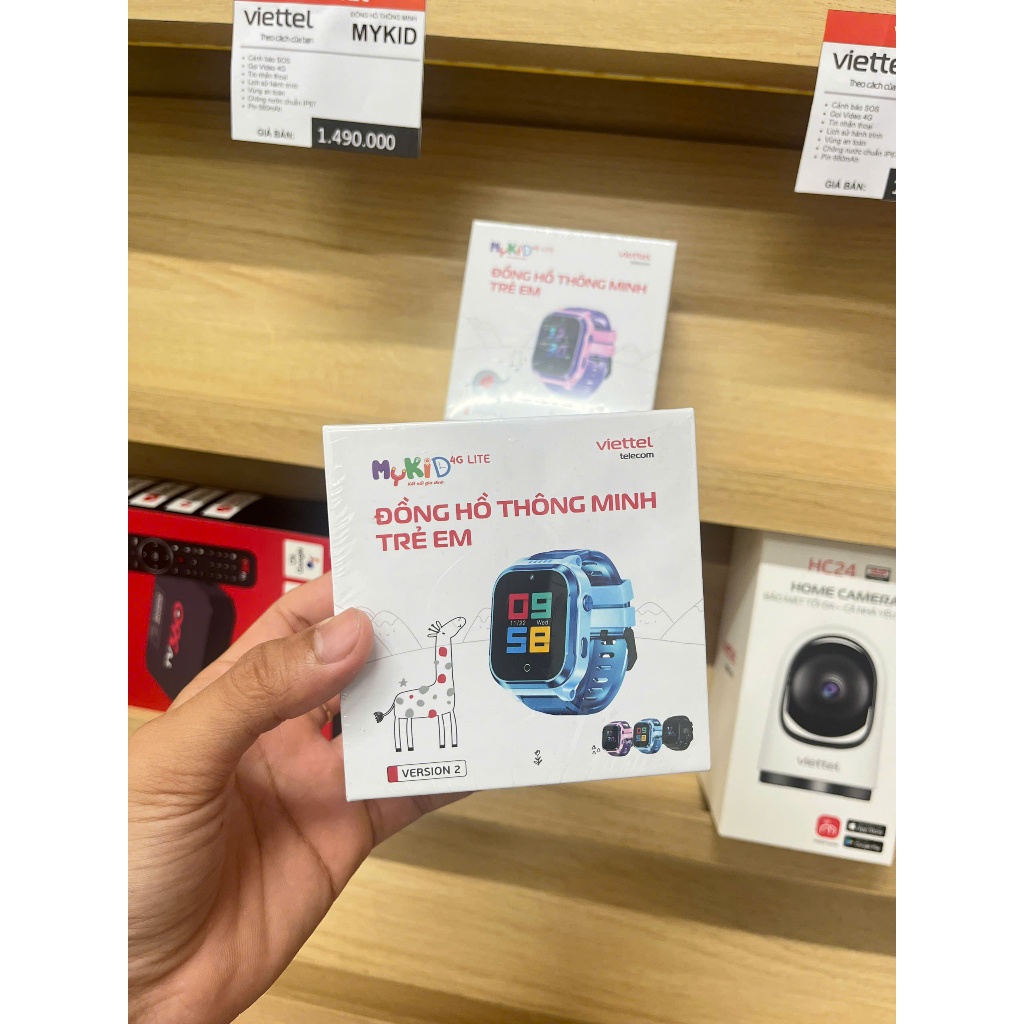 Đồng hồ Viettel mykid 4G LITE V2,siêu đẹp, chính hãng giá 1.499.000 giảm siêu sốc, Bảo hành 12 Tháng | BigBuy360 - bigbuy360.vn