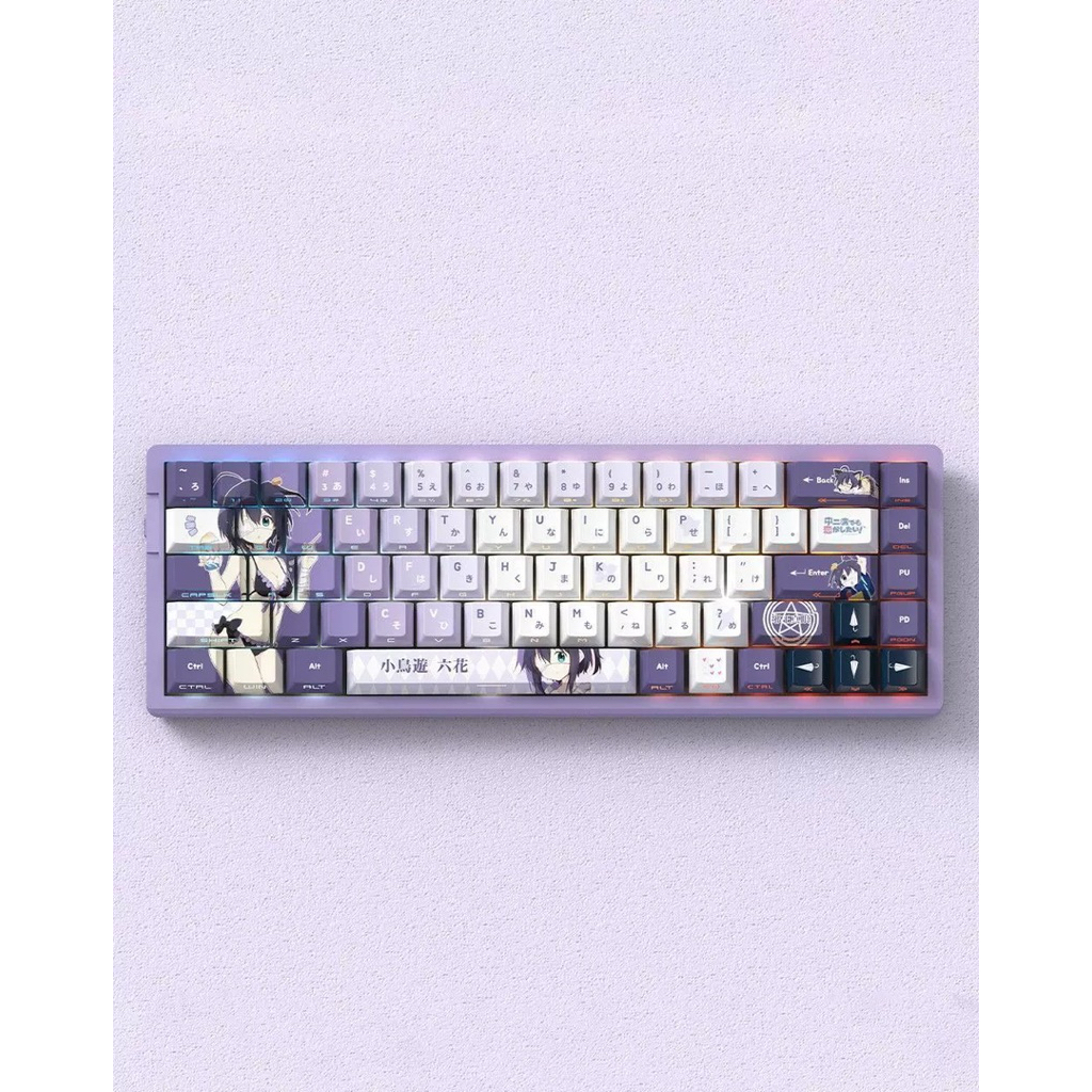 Keycap Mystic Domain – Rikka Takanashi - Xuyên led - Song ngữ nhật | Keycap Anime | Keyboard Studio