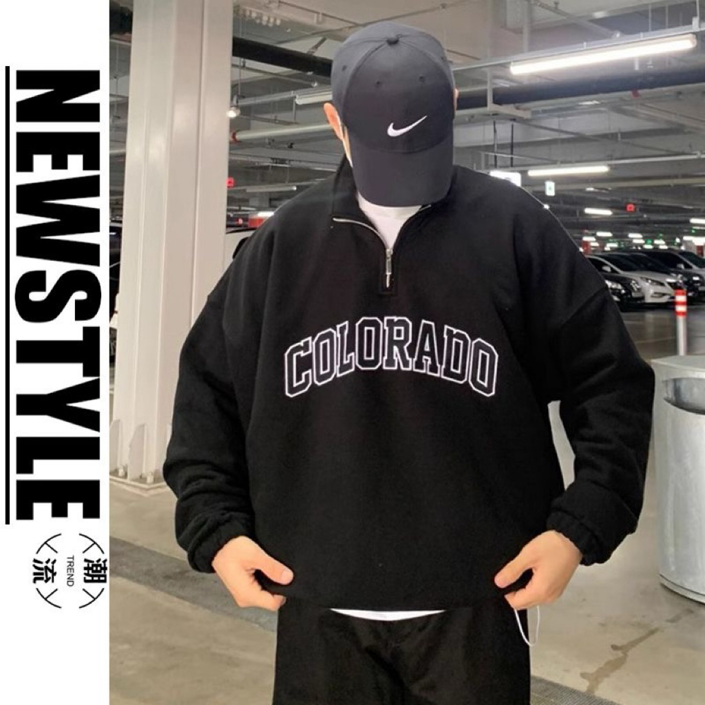 Áo Hoodie Nam HongKong Style Tay Dài Form Rộng | N02