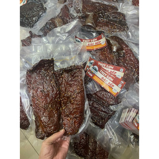  500gr Thịt Lợn Gác Bếp tây bắc Kèm Chẩm Chéo Cay Chua - Sấy Khô Tự Nhiên 