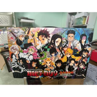  Truyện - Premium Boxset Thanh Gươm Diệt Quỷ - Kimetsu No Yaiba  Hộp 23 Tập  - Tặng Kèm Quà Tặng + Shikishi 