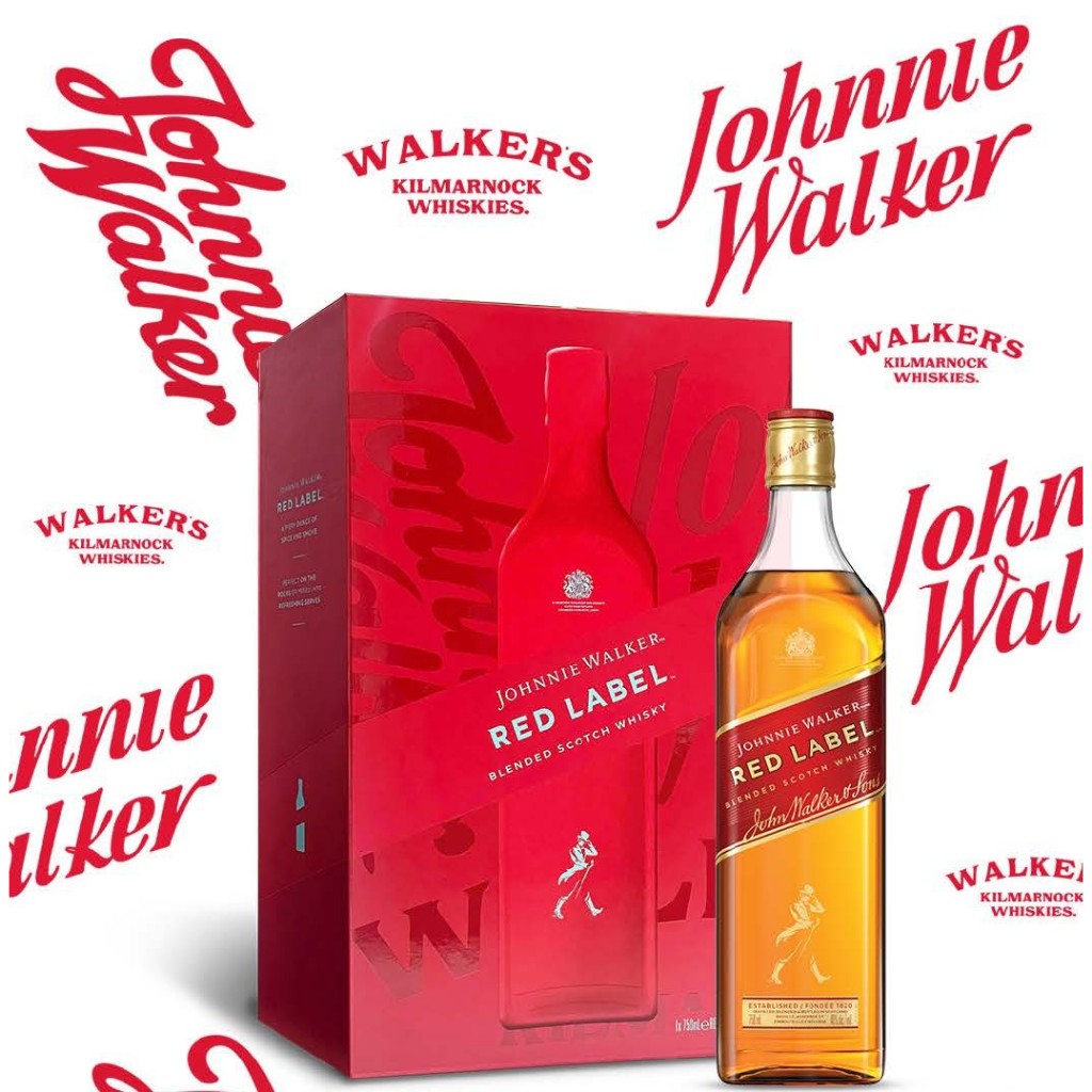 Rượu Johnnie Walker Red Label Hộp Quà Tết 2026