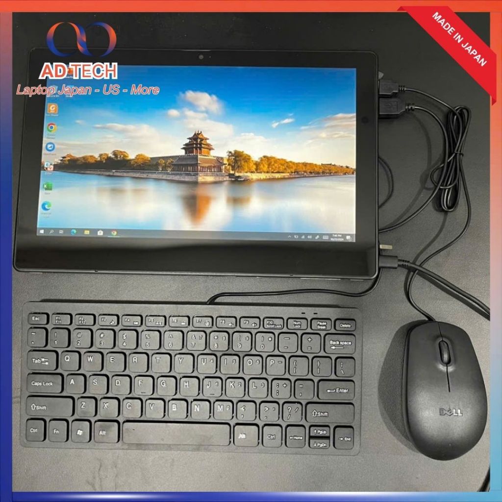 Cấu hình cao tương đương Surface Pro Laptop 2in1 NEC GOLD 12.5inch I5/Ram8/SSD128 pin 3-4h