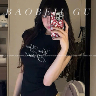  |BAOBEII.GU| Áo Ovin babytee đính đá slayyy đẹp_có bigsize 
