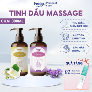  Tinh dầu massage body Feelex nhiều mùi hương an toàn với mọi loại da dung tích 300ml 