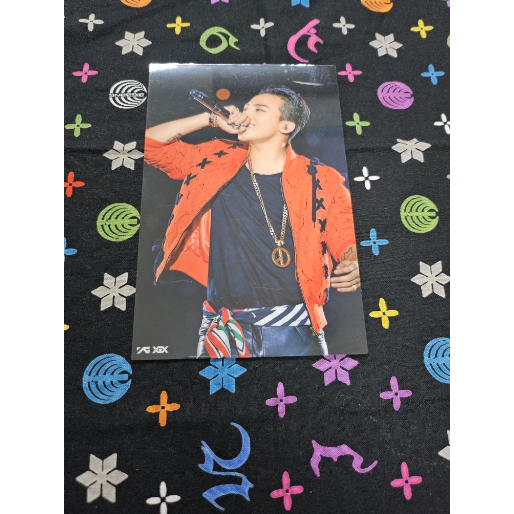 BIGBANG official goods Nhật card cứng sinh nhật version GDragon