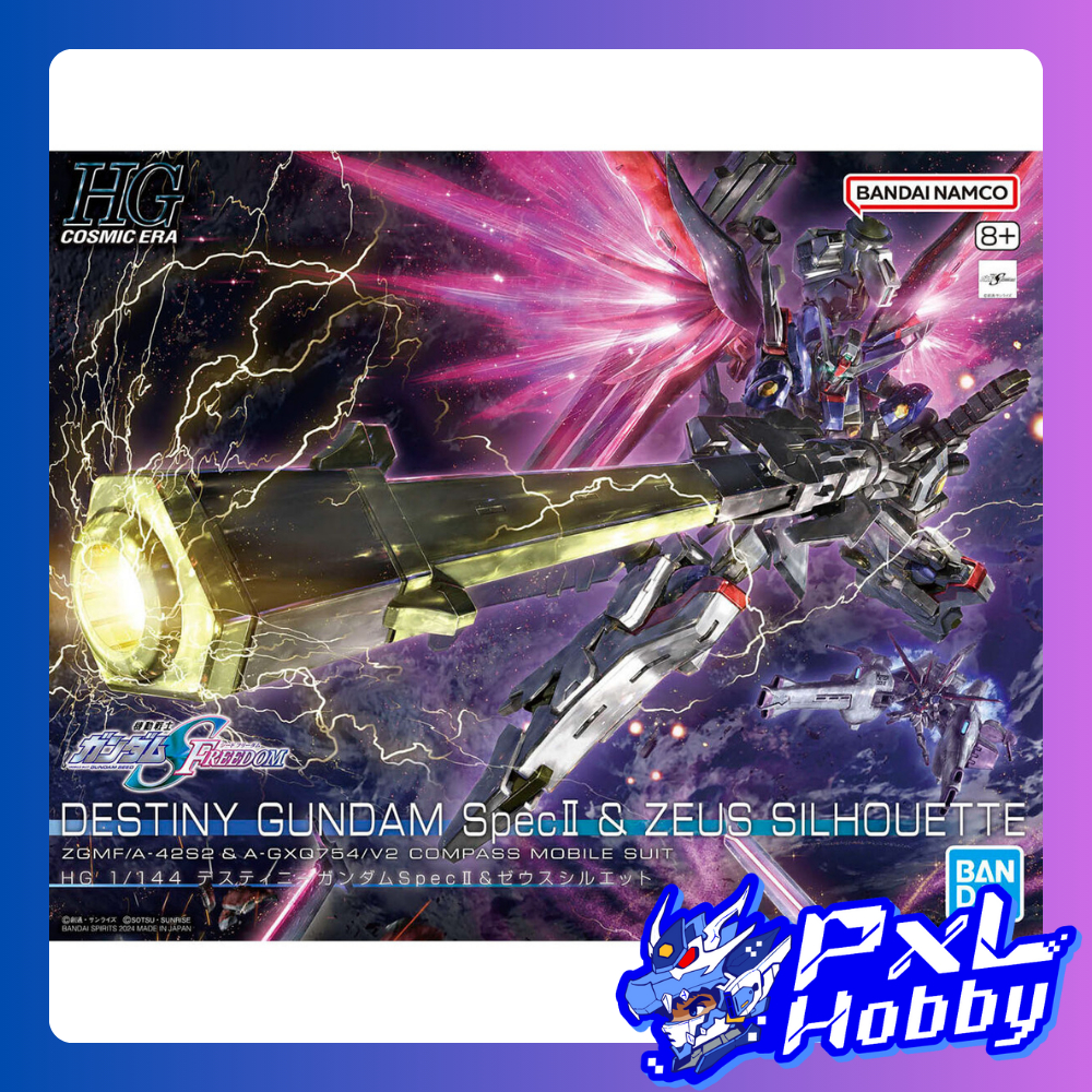 Mô hình lắp ráp HG 1/144 Destiny Gundam Spec II & Zeus Silhouette