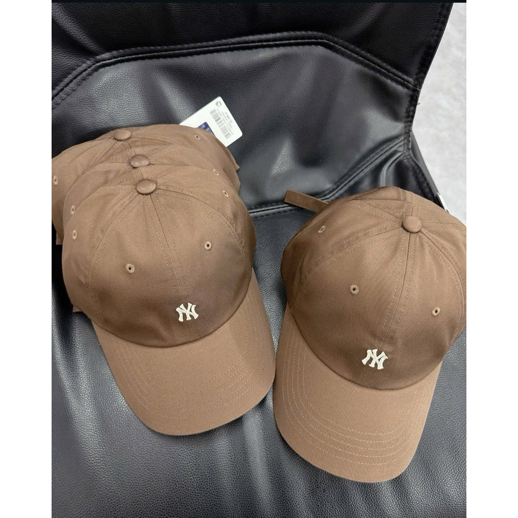 Mũ lưỡi trai CAP SAOGON thêu N.Y Nổi chất kaki phom mềm màu mới basic