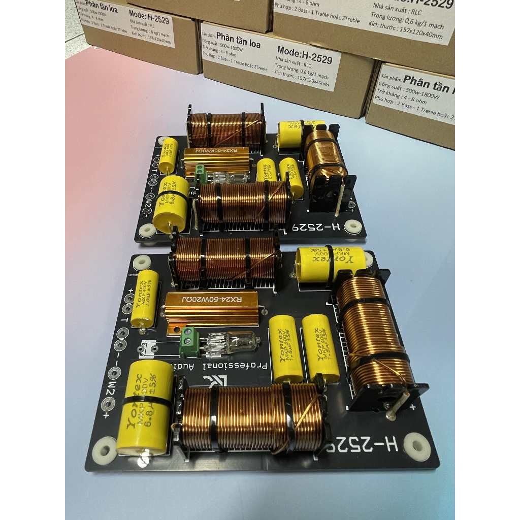 Phân tần full đôi 2529 2 bass 2 Treble #phân tần array #phân tần