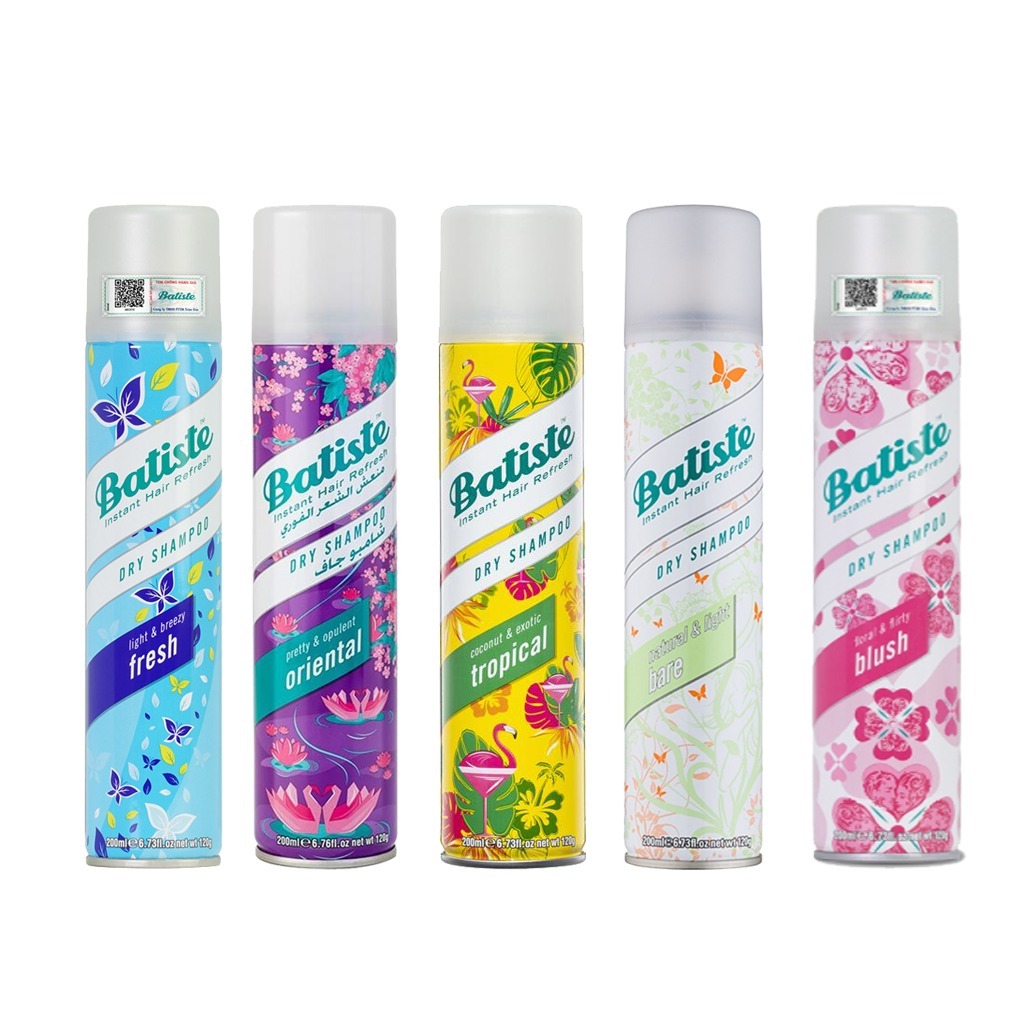 (Mùi Ngẫu Nhiên) Gội Đầu Khô Colab Dry Shampoo Tropical