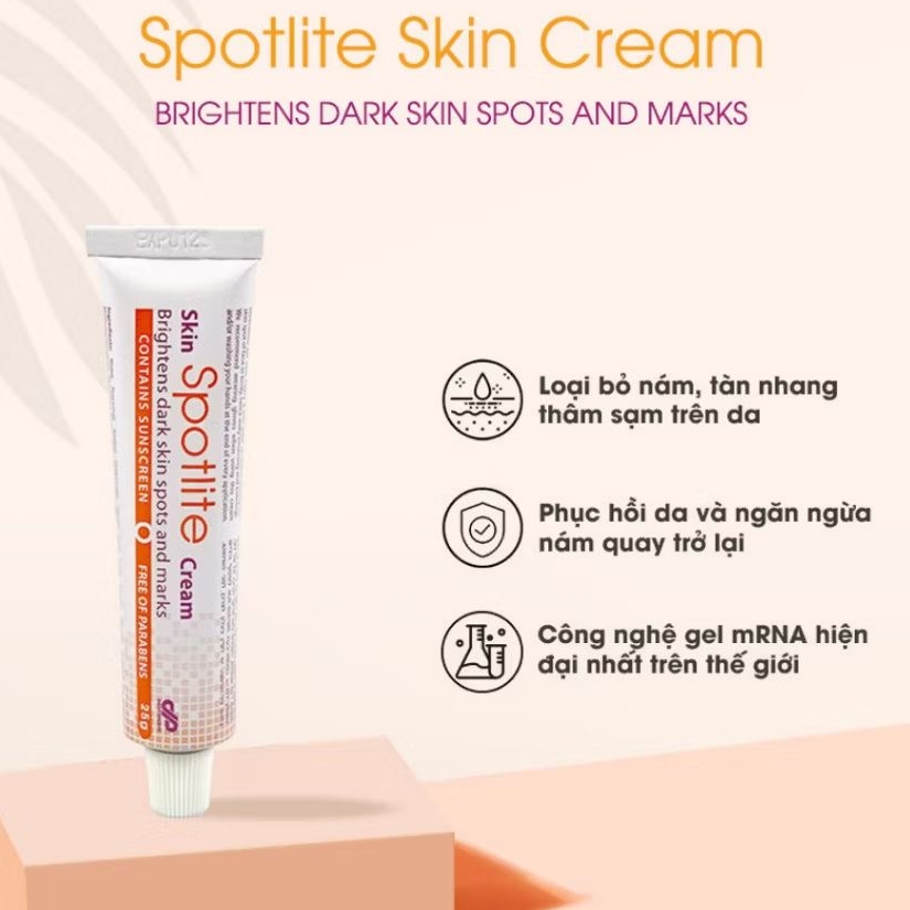[Công ty] Kem Nám Tàn Nhang Spotlite Mờ Nám, Tàn Nhang, Dưỡng Trắng Da
