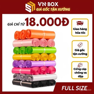 Túi đóng hàng niêm phong đủ size đủ màu, túi niêm phong gói hàng PE 3 lớp, túi gói hàng niêm phong giá rẻ