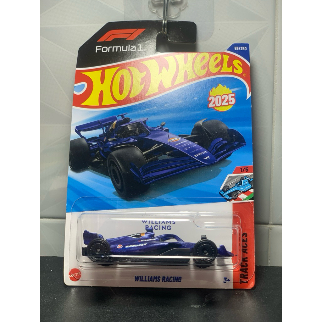 Mô hình xe HotWheels-F1 Williams Racing (tỉ lệ 1:64) Card Mỹ