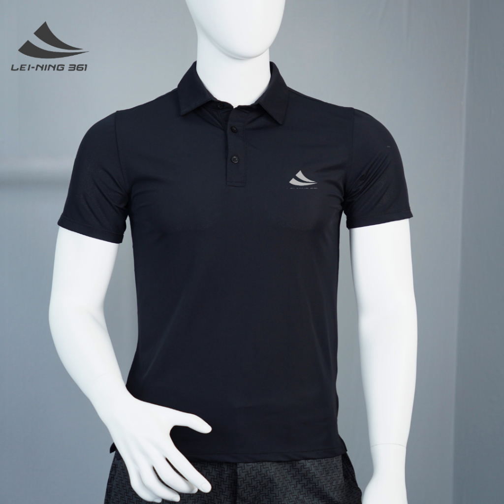 Áo Polo Nam Chính Hãng Cao Cấp - Co Giãn 4 Chiều - Thoáng Mát - POLO05.361- LEI- NING 361