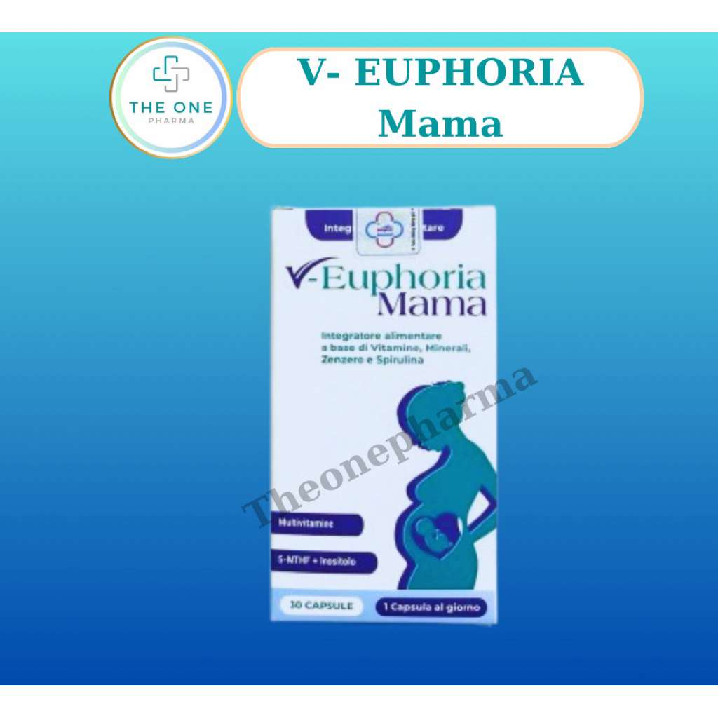 Vitamin Tổng Hợp V-Euphoria Mama - Bổ Sung Các Vitamin Và Khoáng Chất, Bổ Bầu, Lợi Sữa (30 Viên)