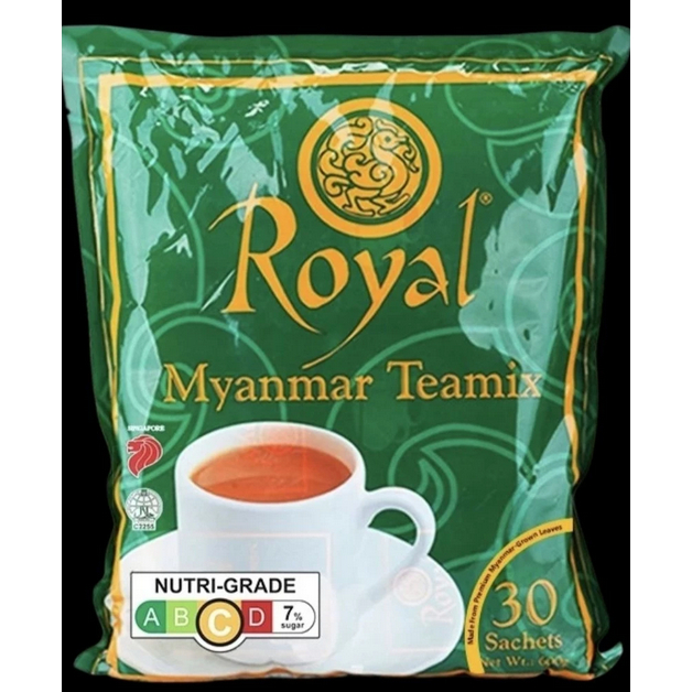(HSD 06.2027) Trà Sữa Royal Myanmar Teamix 30 gói x 20g