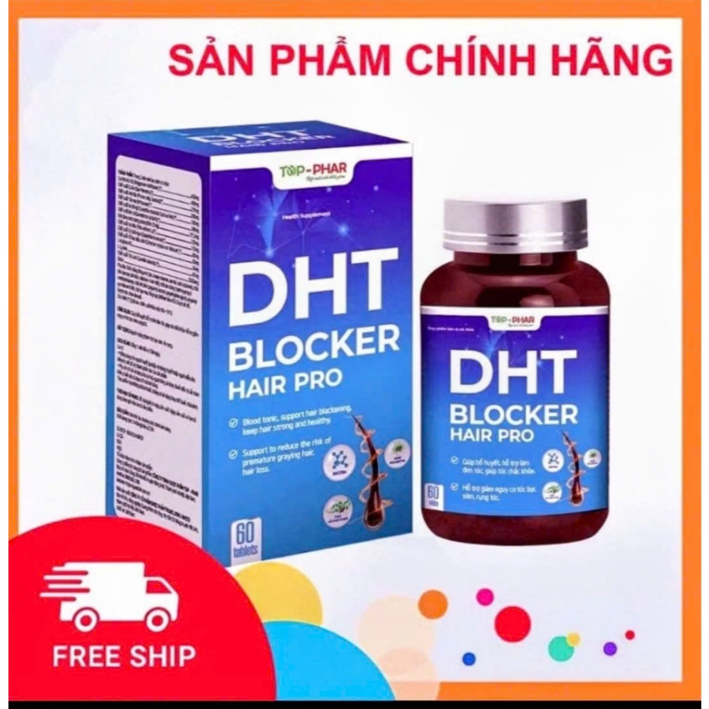 DHT Blocker Hair Pro Chống DHT - Hỗ trợ mọc tóc - Ngăn rụng tóc