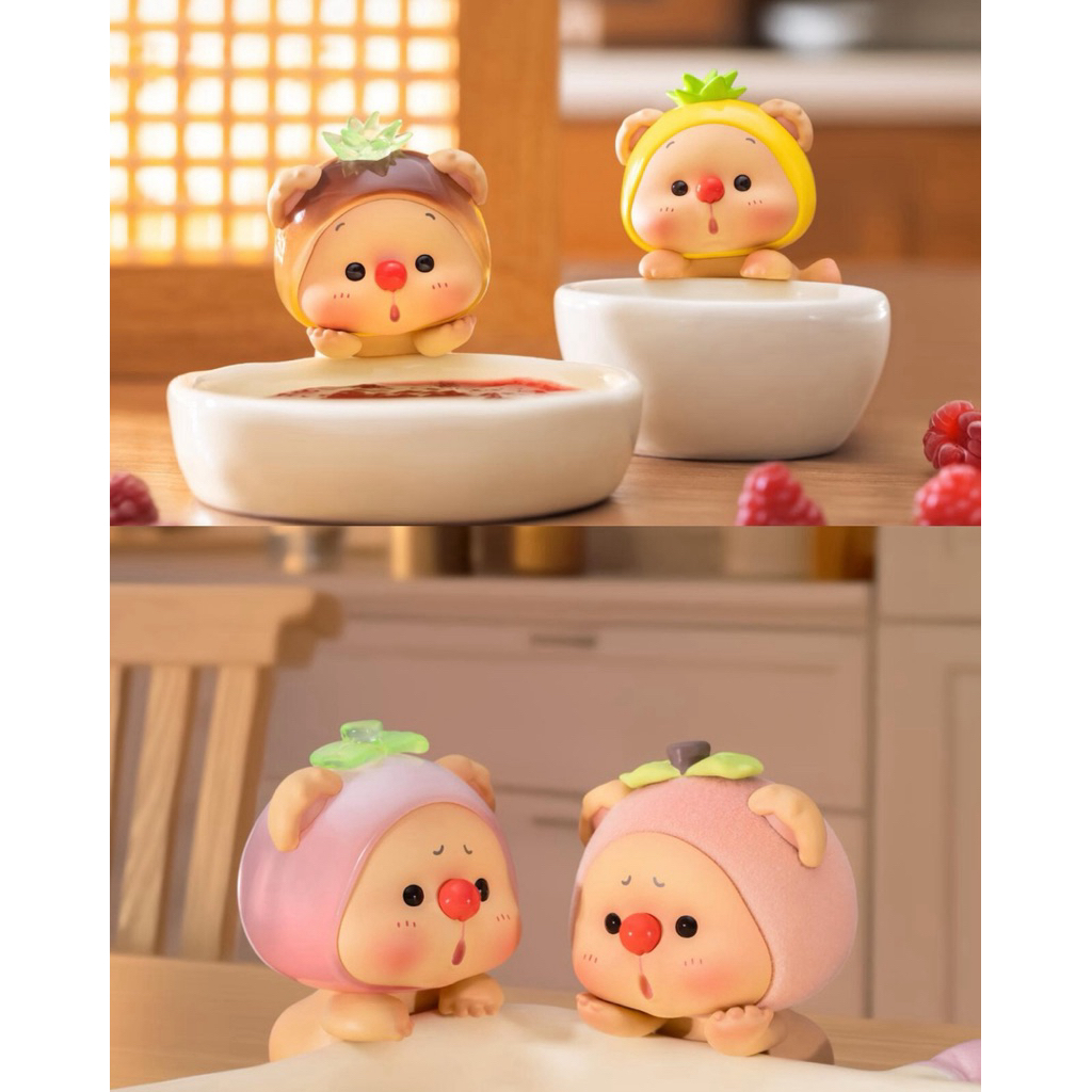 Hàng sẵn- Blindbox oyo fruit hipper điện thoại trang tí hãng jotoy