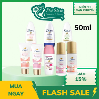  Kem Lăn Khử Mùi Dove Tinh Chất Serum Dành Cho Nữ Dưỡng Da Sáng Mịn 40ml 