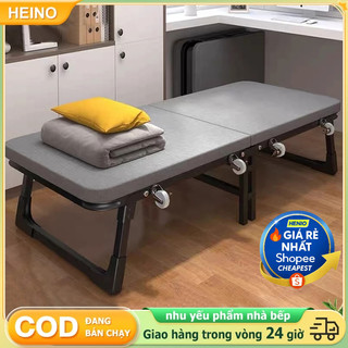  HEINO Giường gấp gọn khúc văn phòng thông minh Có Bánh Xe Khung Thép lợi cho dân văn phòng ngủ trưa 