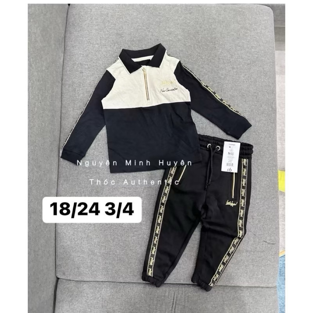 Set polo Geo AUTH săn sale cho bé